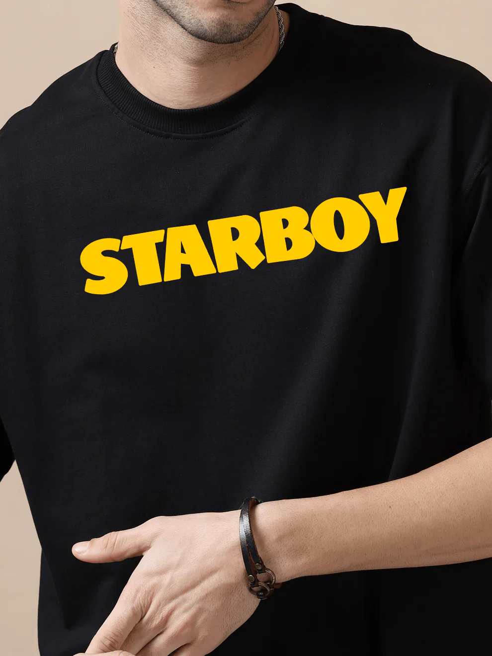 Starboy Black Oversize T-Shirt - Image 5