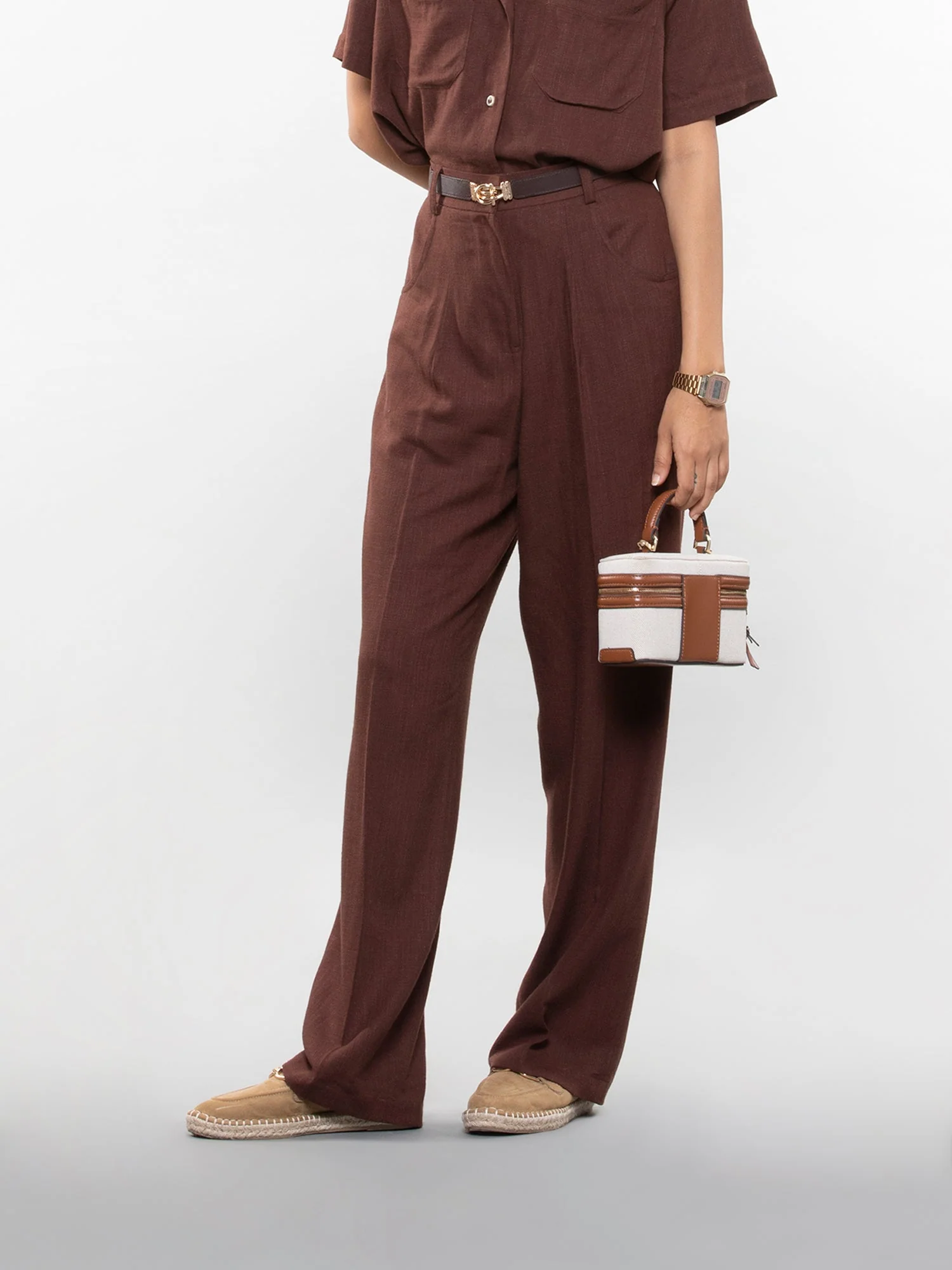 Straight linen pants - Image 20
