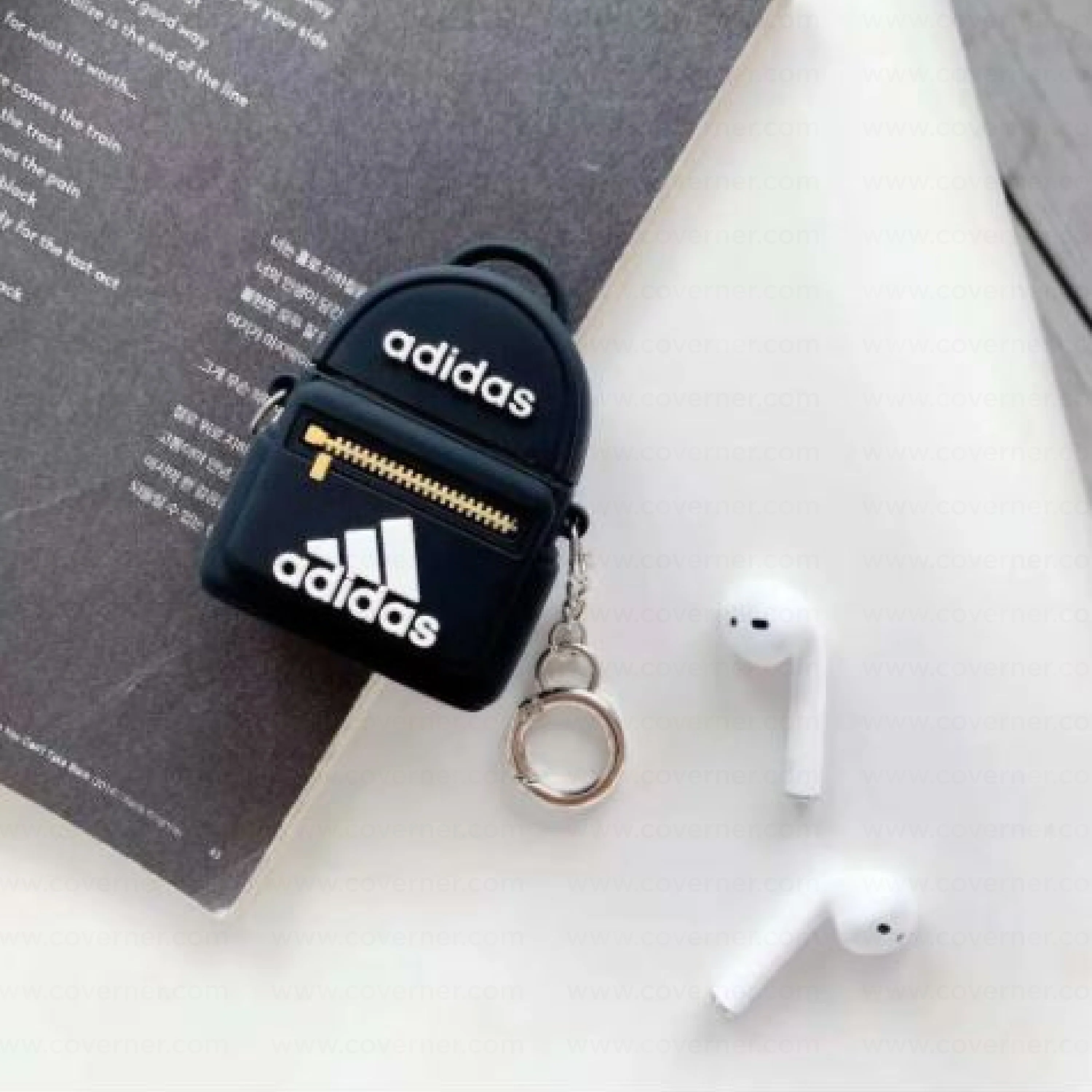 StreetPack AirPods Case – Mini Backpack Style Silicone Cover (3 Variants) by Coverner India - Image 3