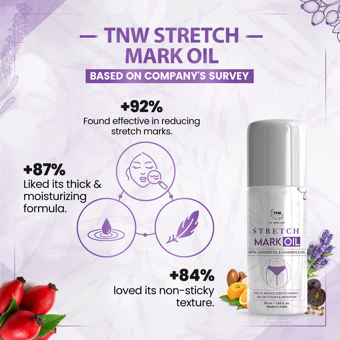 Stretch Mark Oil with Roll On. - Image 6