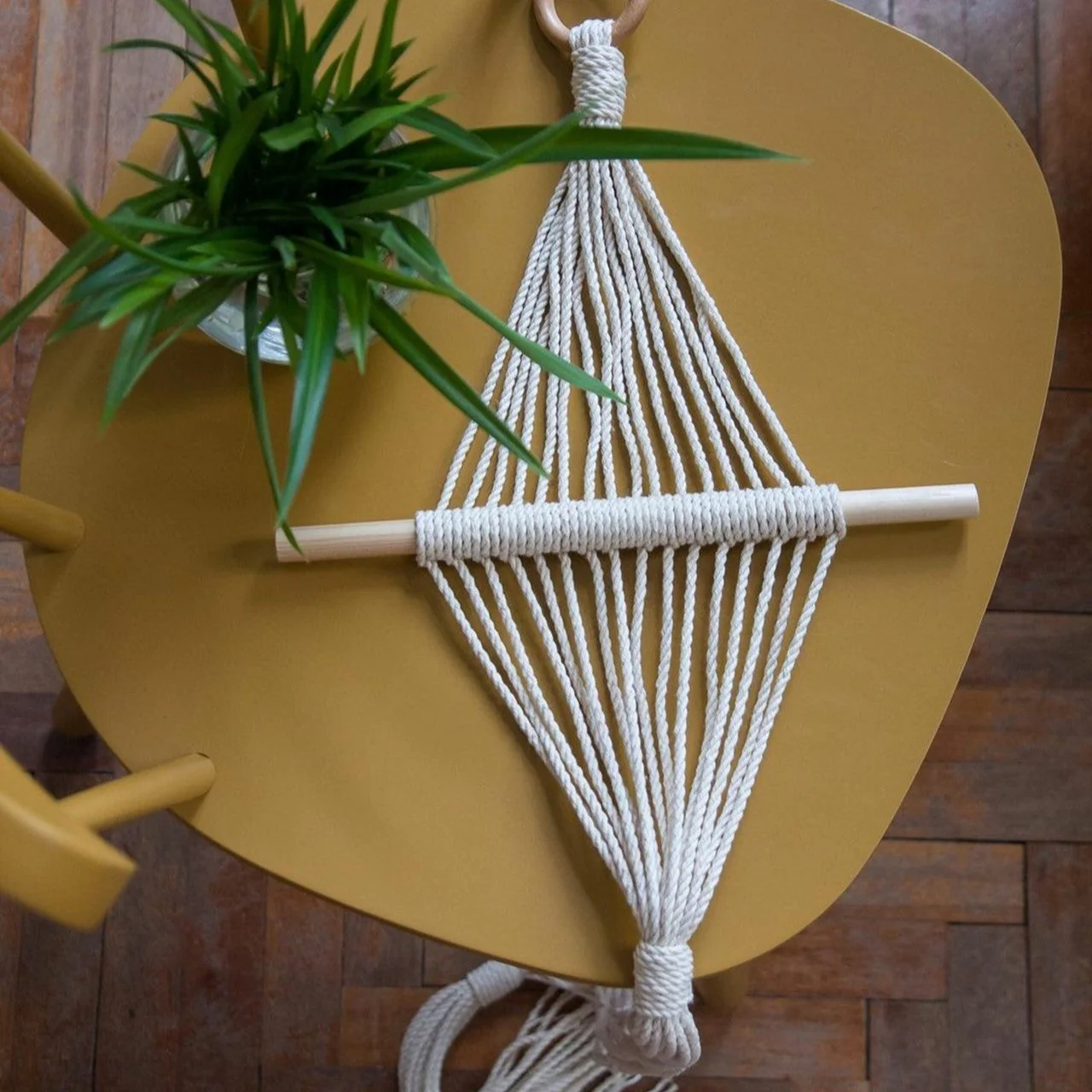 Stylish 2-Tier Macrame Plant Hanger (Set of 3) - Image 7