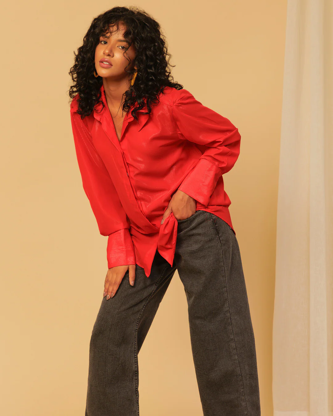 Stylish Shimmer Shirt for Women – Dazzling Glamwear for Evenings & Events - Image 23