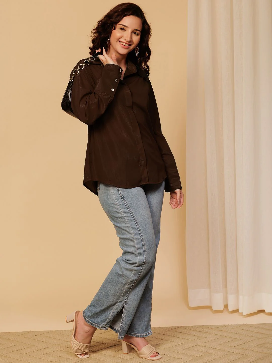 Stylish Shimmer Shirt for Women – Dazzling Glamwear for Evenings & Events - Image 30