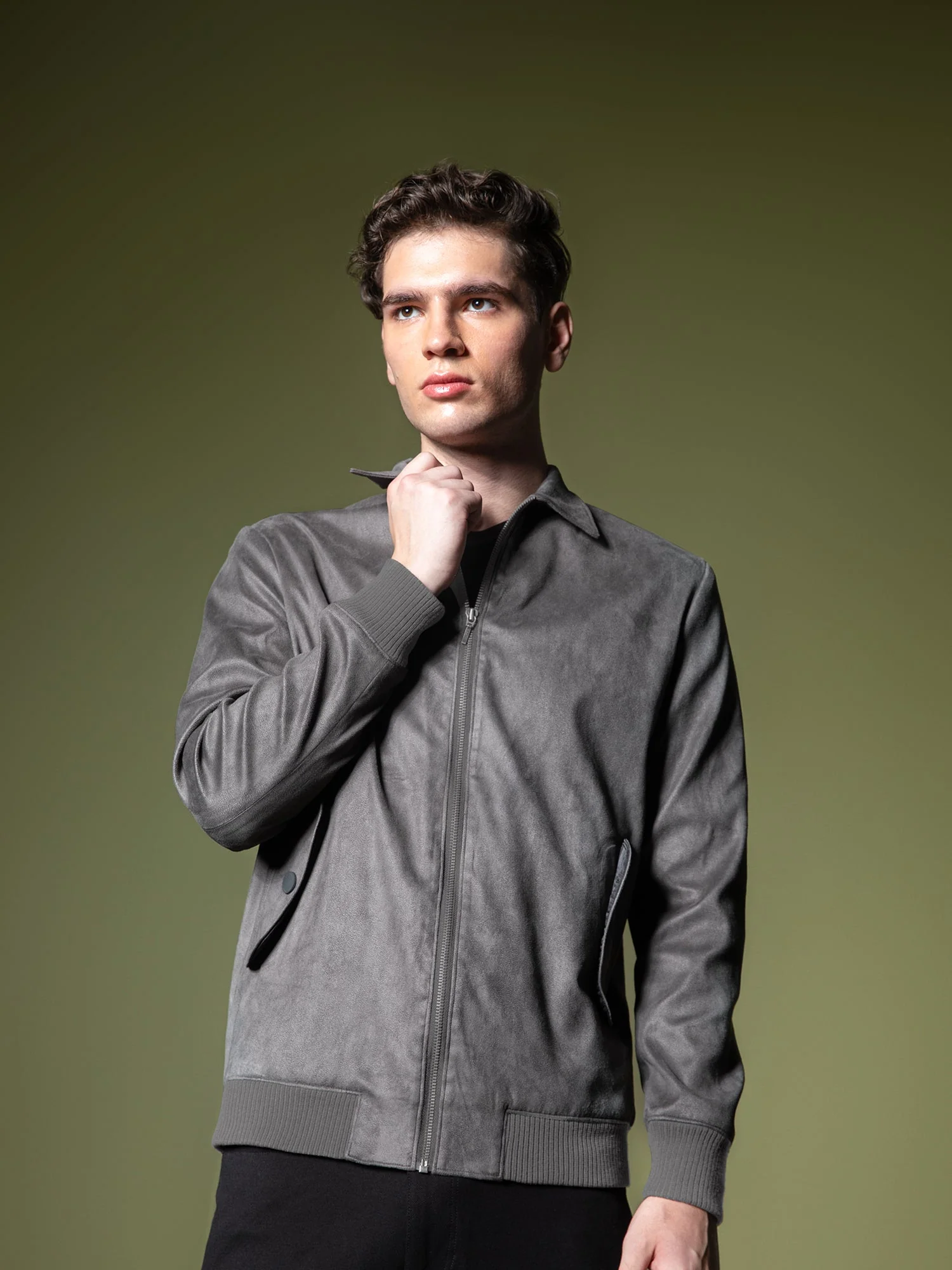 Suede Bomber - Image 9