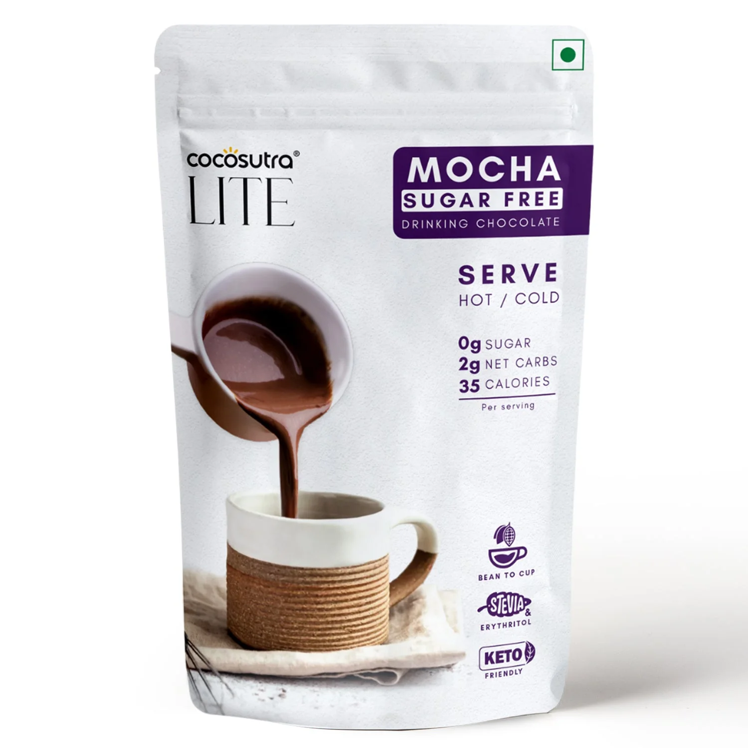 Sugar Free Drinking Chocolate Mix 200g - Image 8