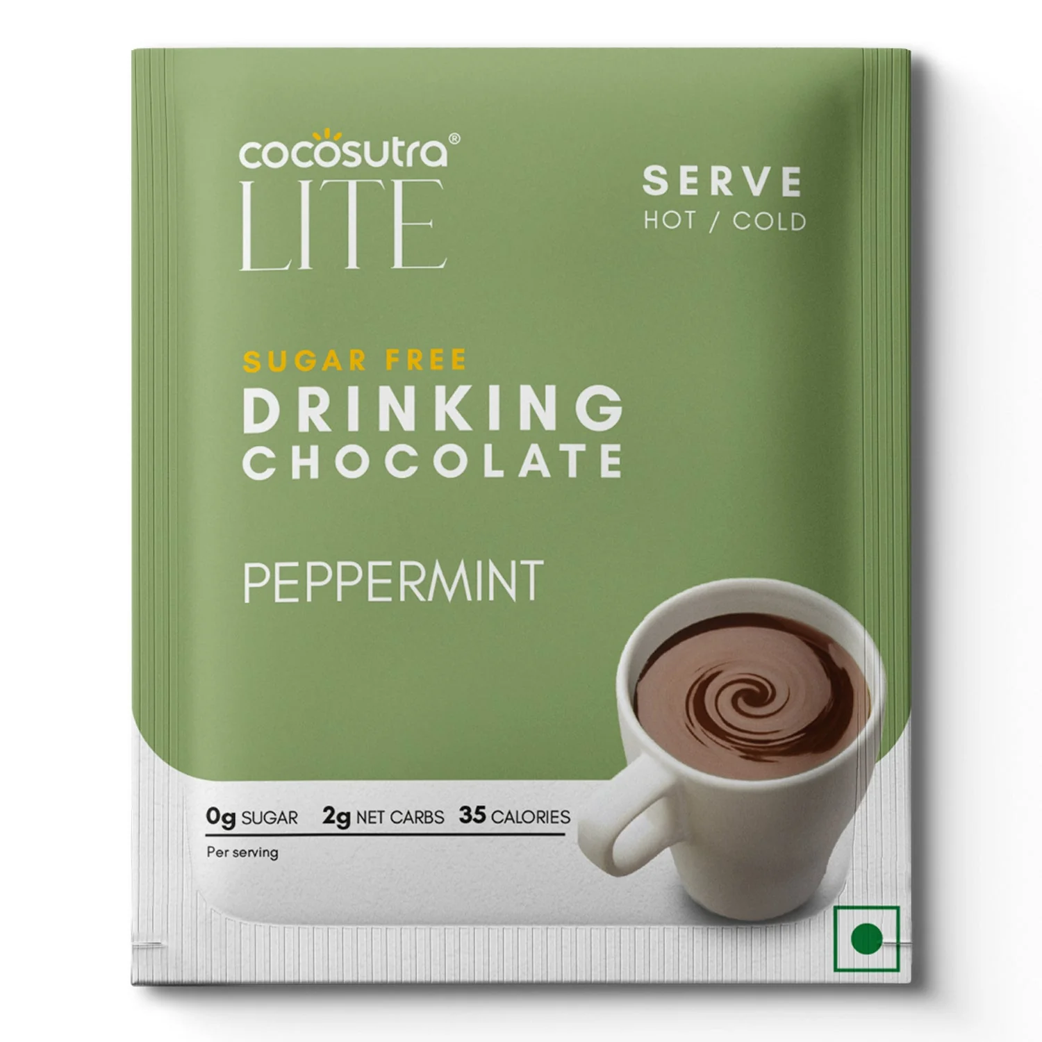 Sugar Free Drinking Chocolate Mix - Peppermint