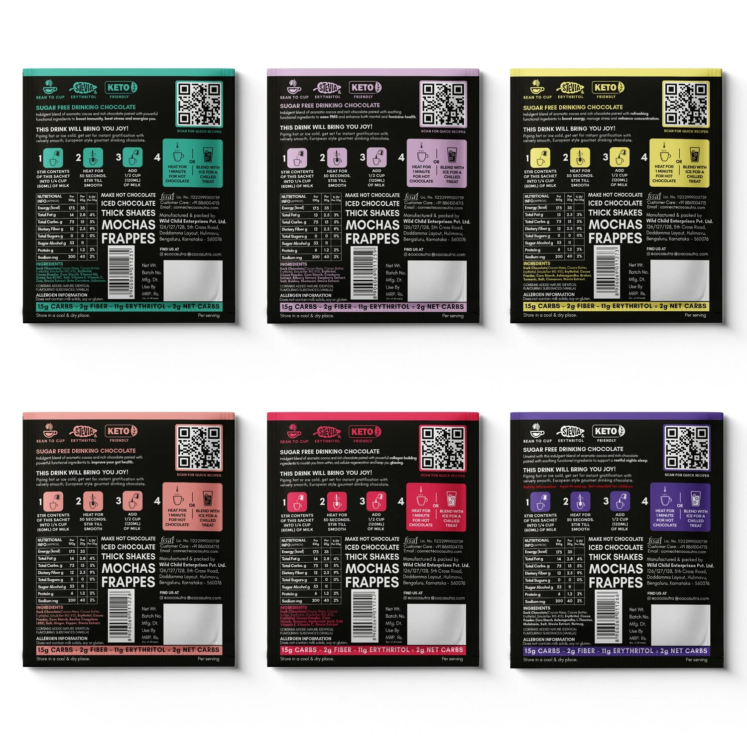 Sugar Free Functional Drinking Chocolate Mix - Image 4