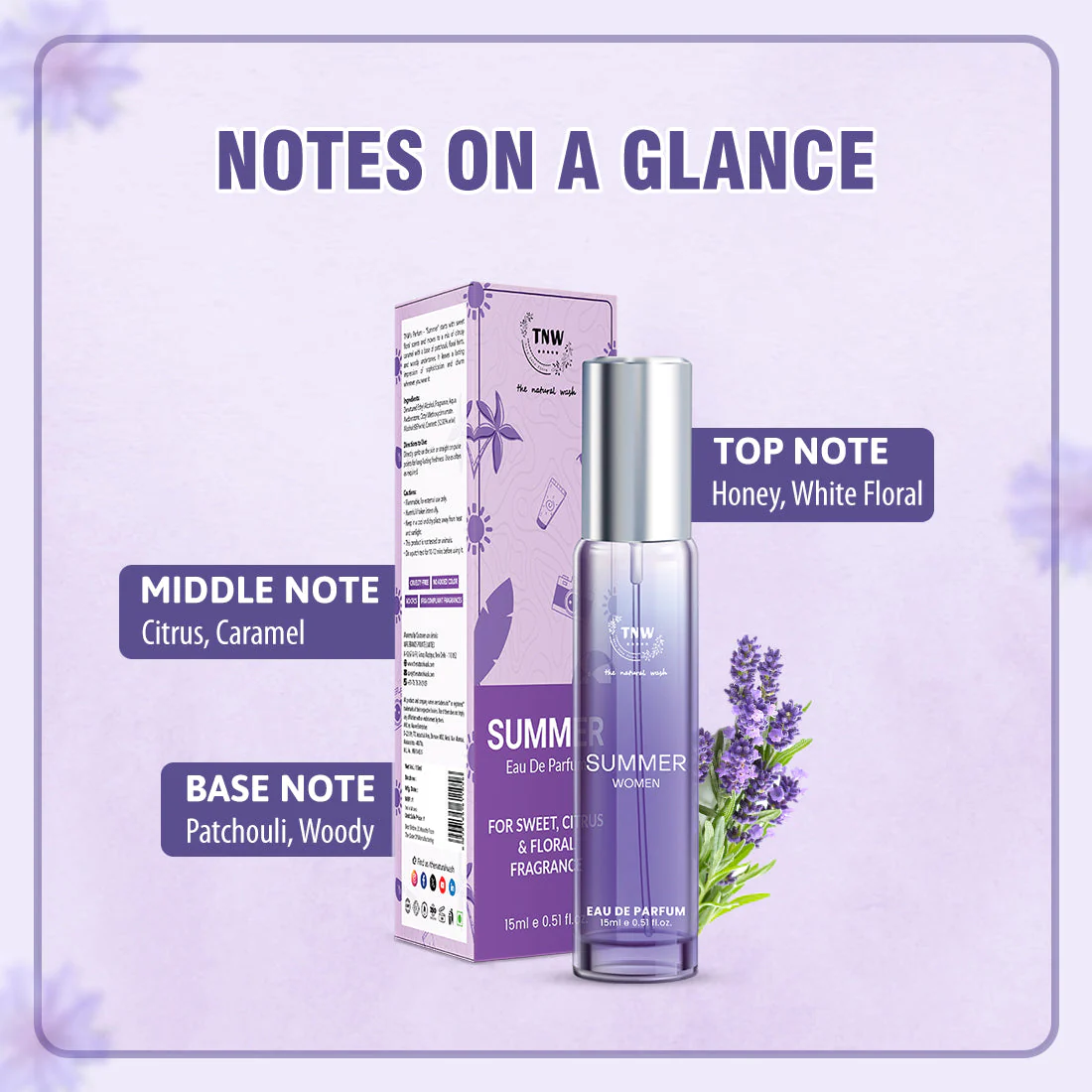 Summer Eau De Parfum for Sweet, Citrus and Floral Fragrance (Stock Clearance) - Image 5
