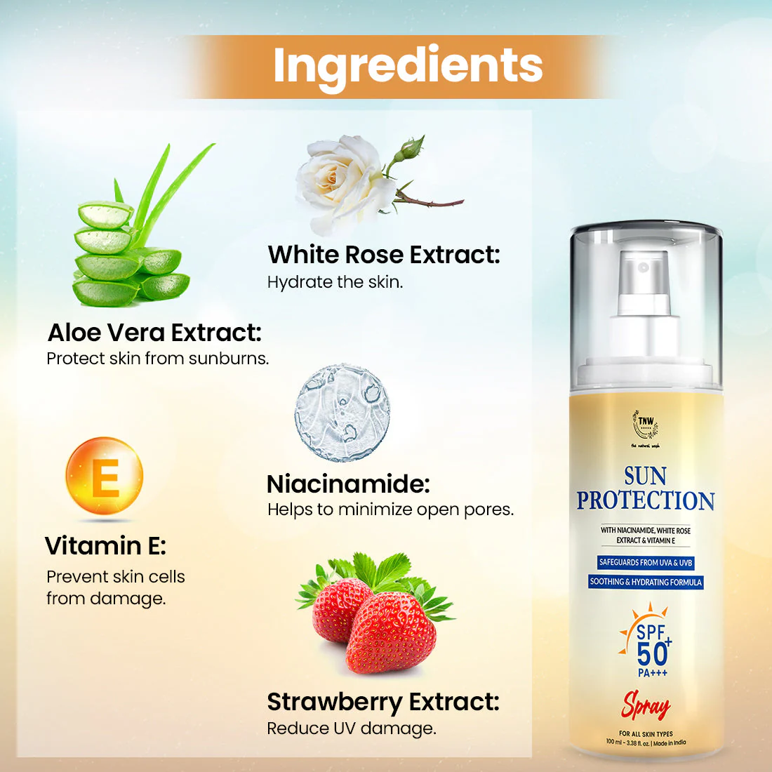 Sun Protection Spf 50 Spray. - Image 2