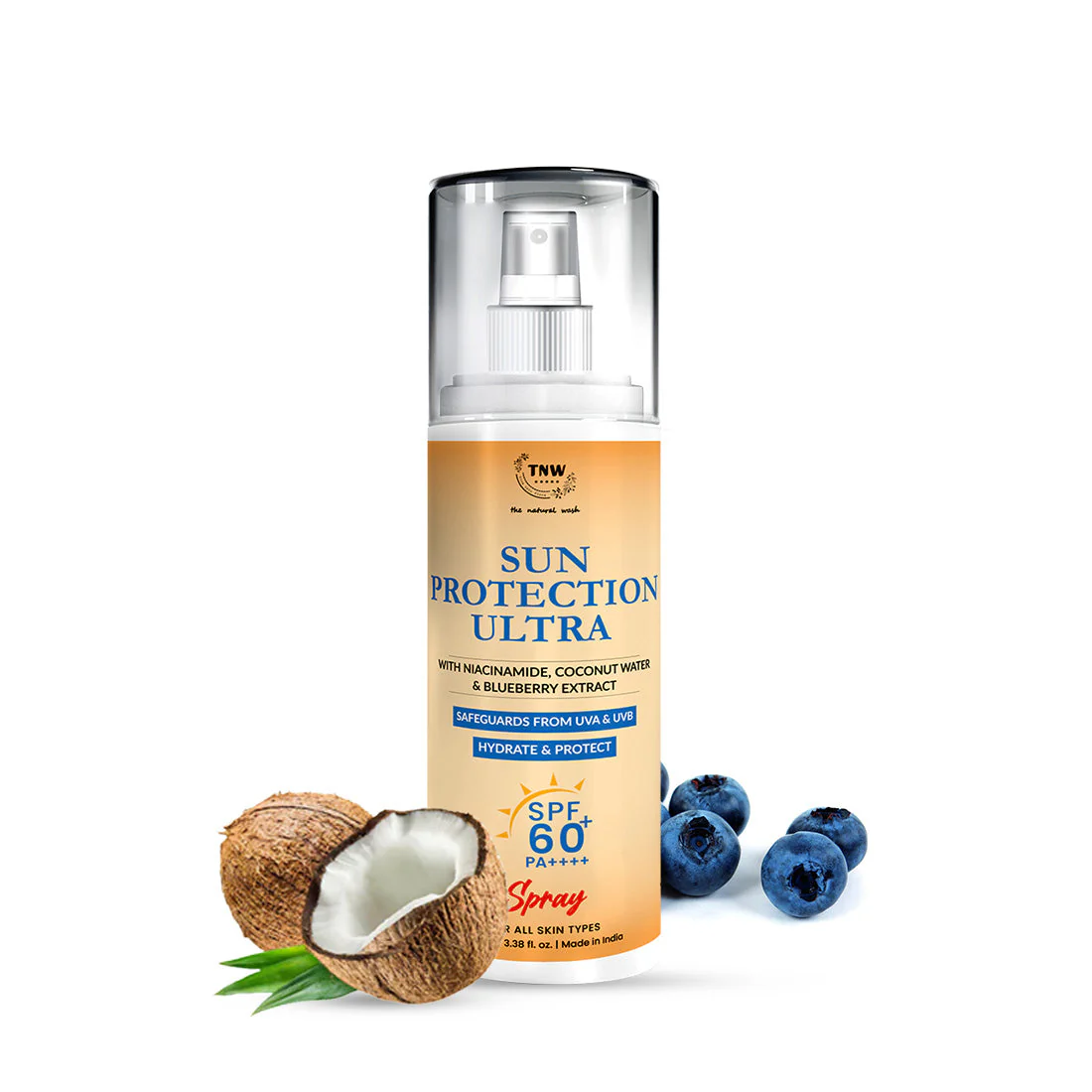 SUN Protection ULTRA SPF 60 SPRAY With Niacinamide & Hyaluronic Acid | For Ultra Sun Protection Against UVA/UVB (Stock Clearance)