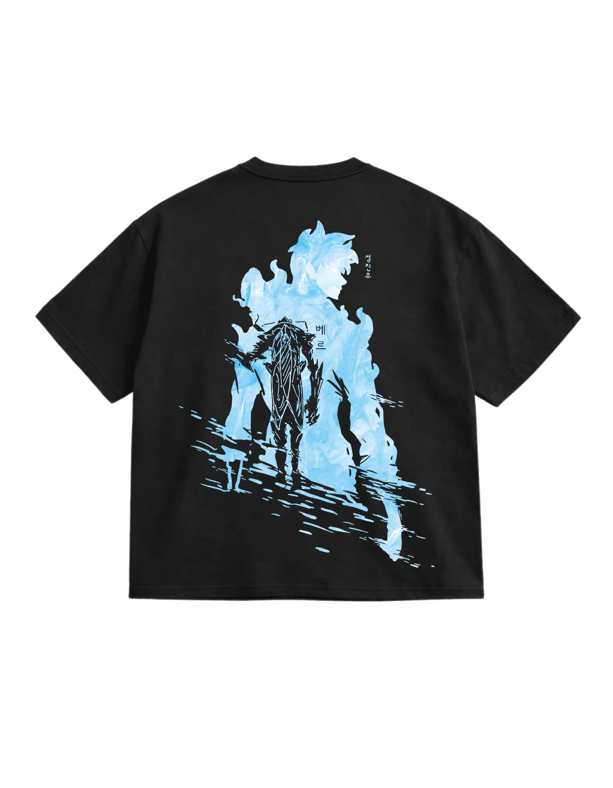 Sung Jin Woo Black Oversize T-Shirt
