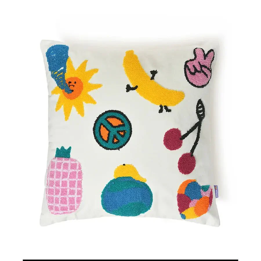 Sunkist Tufted Infant Pillow
