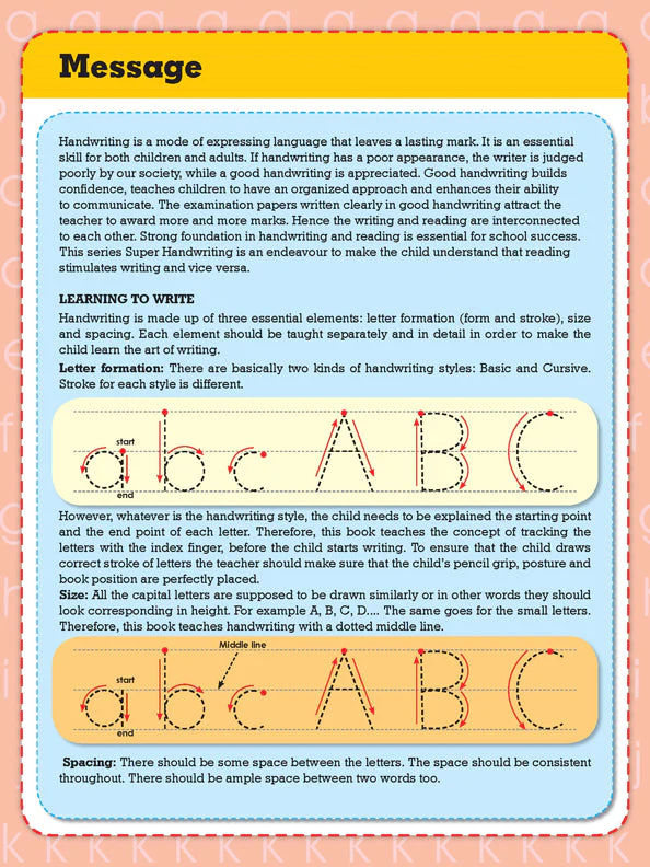 Super Hand Writing Book Part - 2 - Image 2