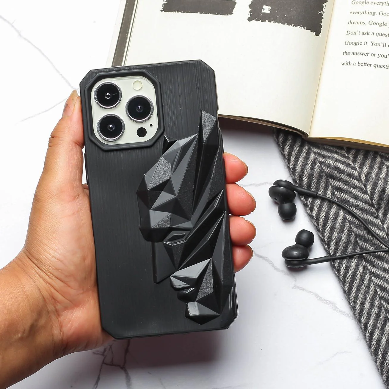 Superhero Engraved Logo Silicon Case For Apple Iphone 11 Pro