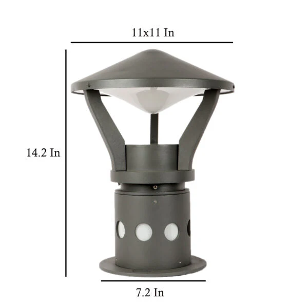 SUPERSCAPE Outdoor Lighting Gate Pillar Post Lighting - Image 4