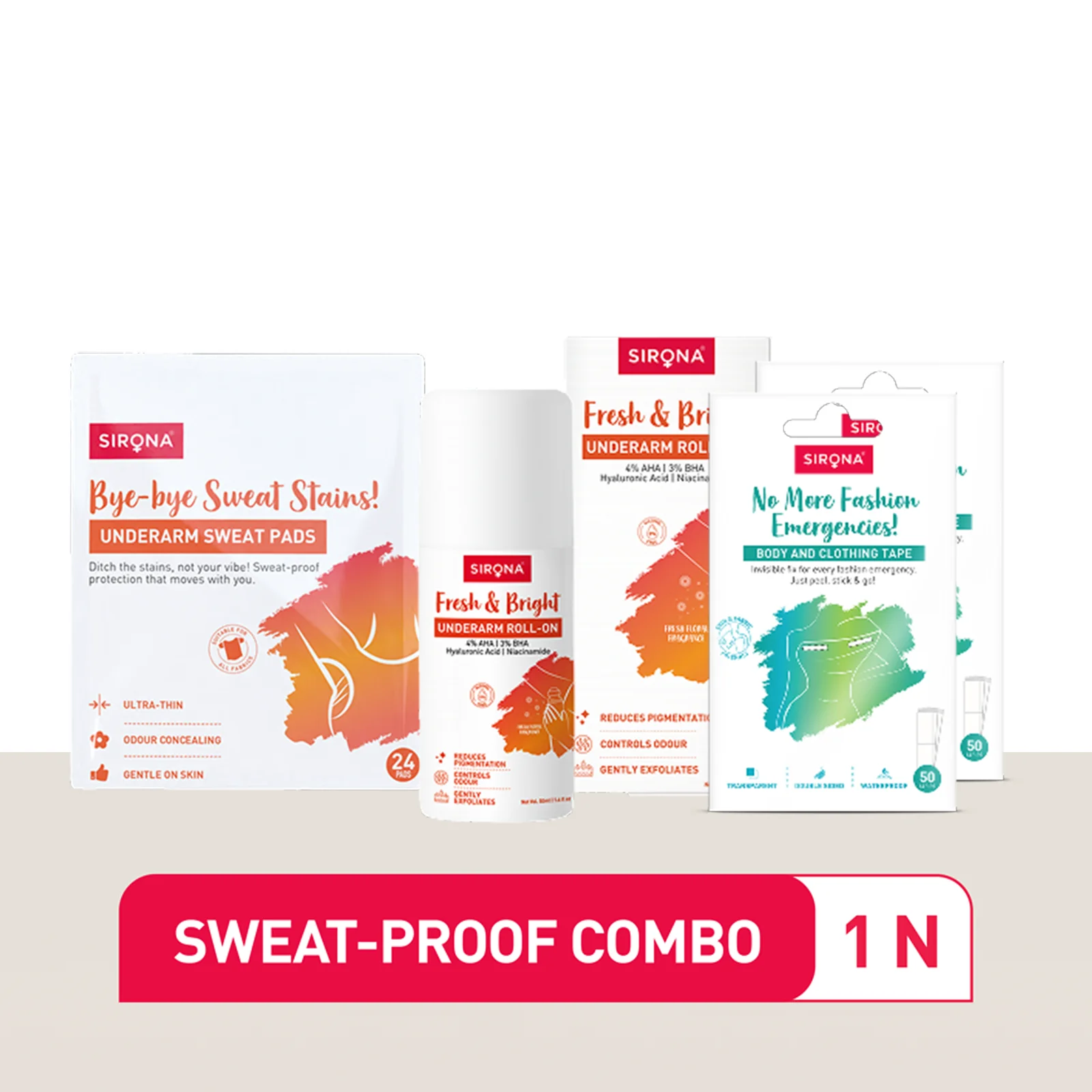 Sweat-Proof Trio
