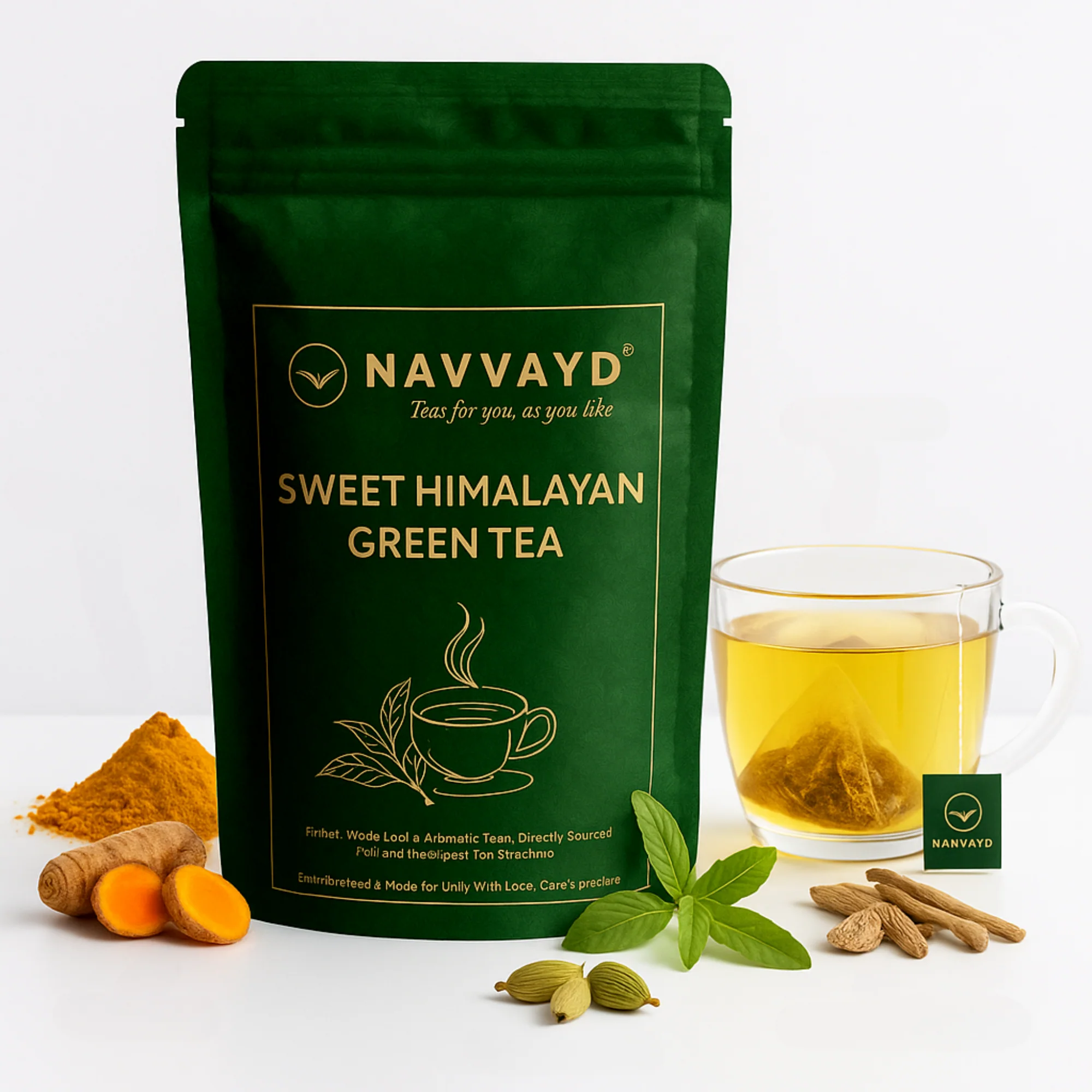 Sweet Himalayan Green Tea - Teabags - Image 7