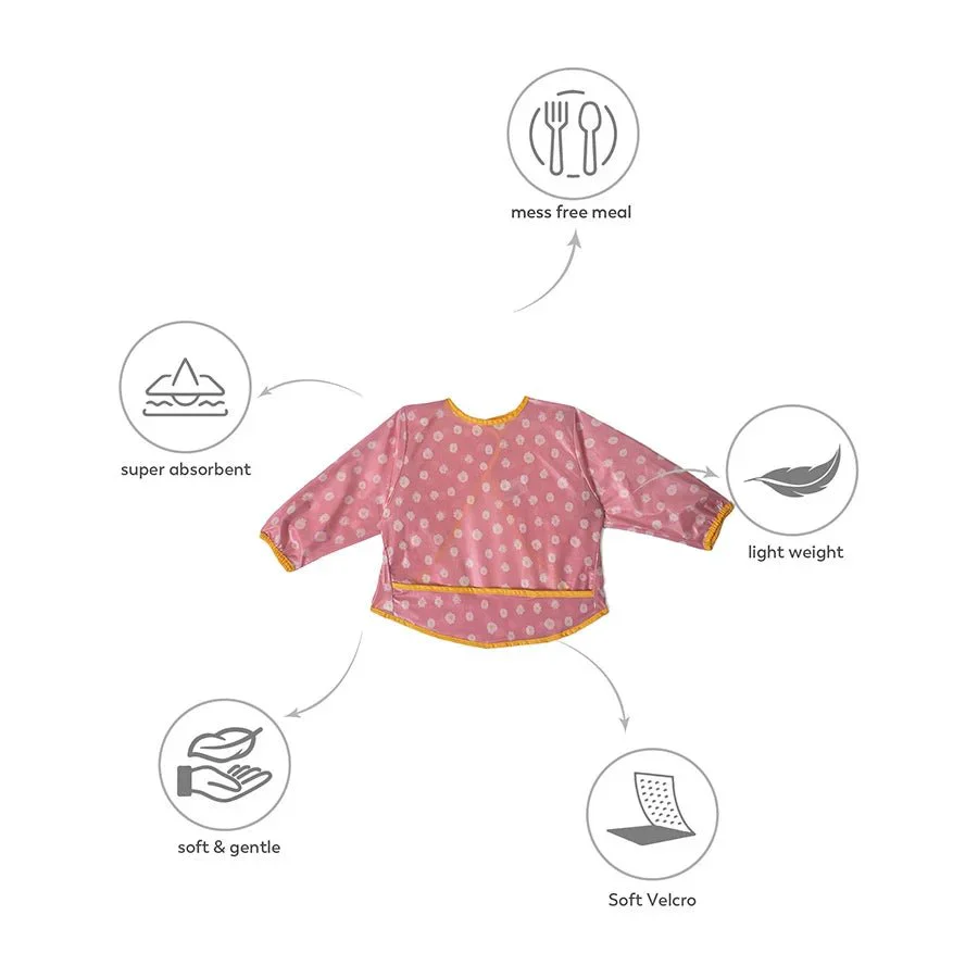 Sweet Spring Coverall Feeding Bib For Newborn Baby - Image 11