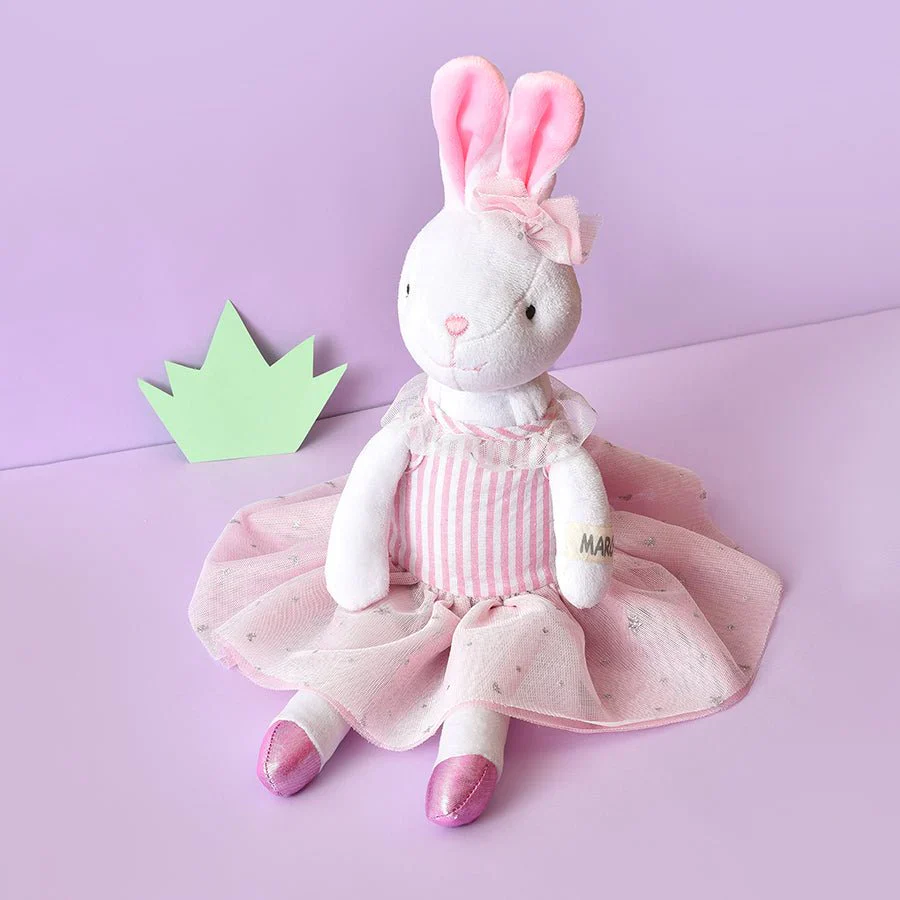Sweet Spring March Unicorn Doll Soft Toys Pink & White - Image 3