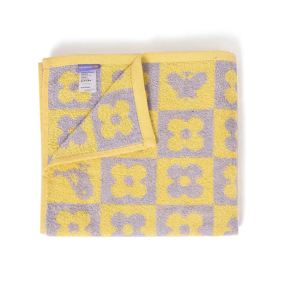 Sweet Spring Popcorn Bath Towels For Newborn Baby