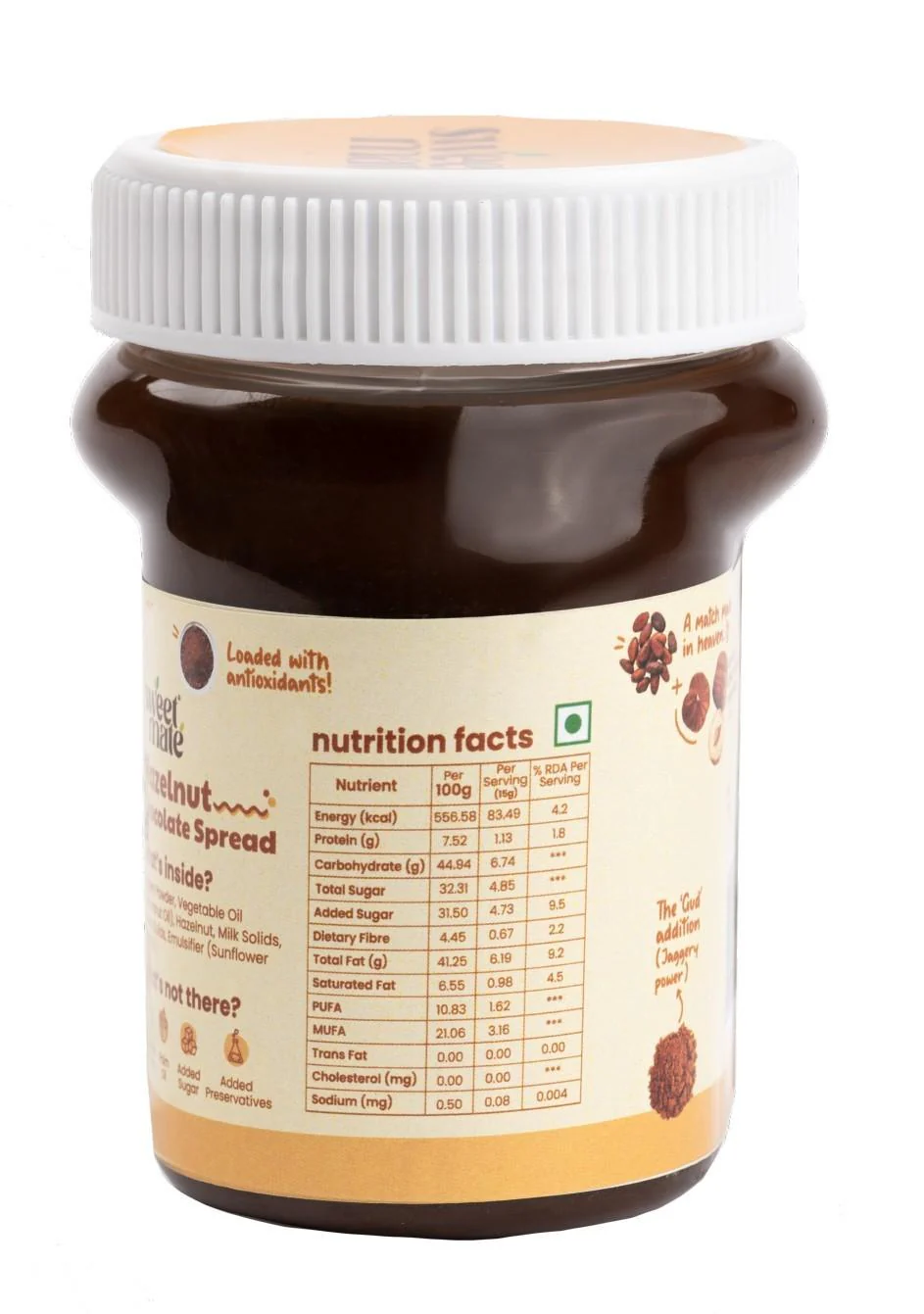 Sweetmate Hazelnut Chocolate Spread- 300g - Image 2