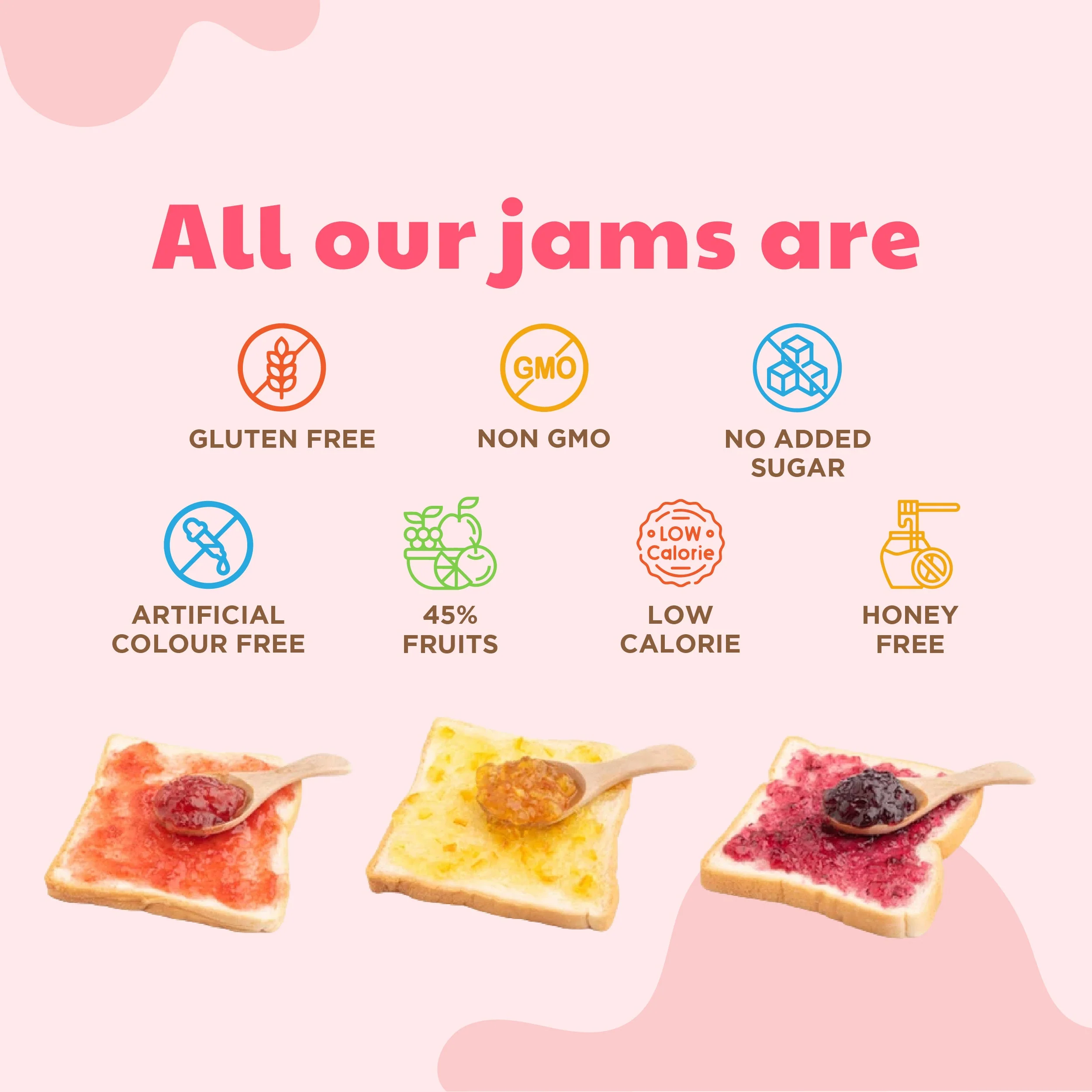 Sweetmate No Added Sugar Diabetic Friendly Strawberry Jam - 220g - Image 6
