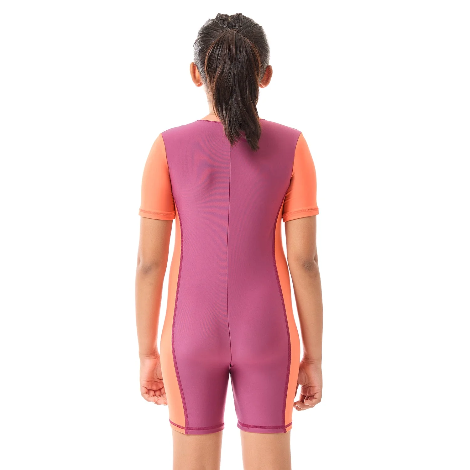 Swimwear for Girls - Berry/Orange - Image 2