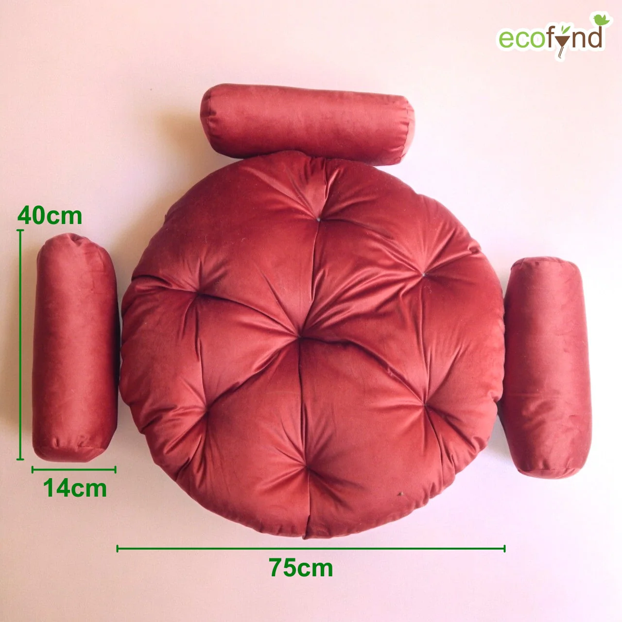 Swing Chair Hammock Cushion Set – Super Cozy Velvet Comfort Collection - Image 2