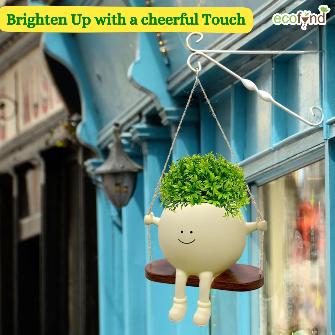 Swing Smiley Face Planter - Image 6