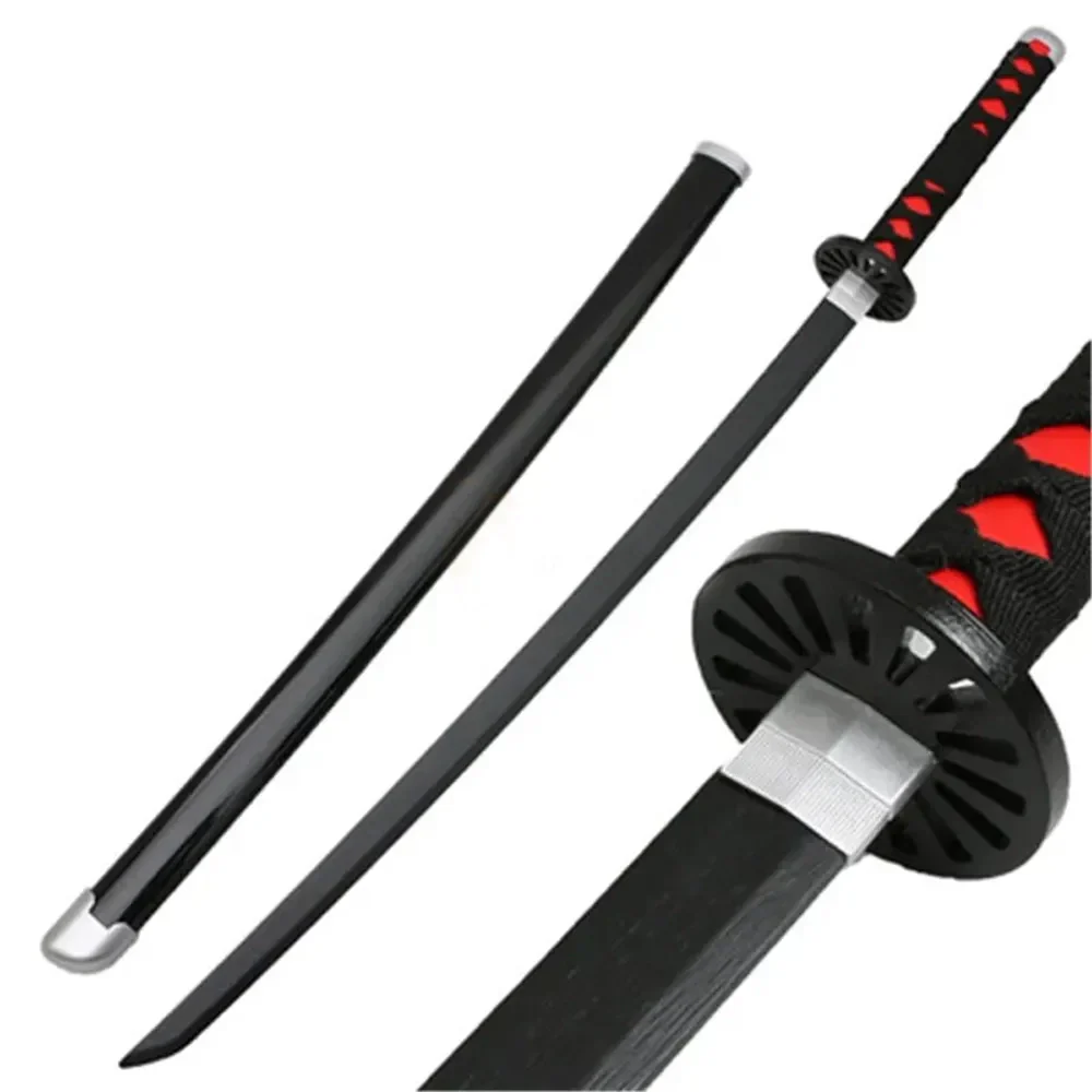 Tanjiro Black Katana - Demon Slayer - Wooden (no sharp edge) Life-sized - 104 cm #006 - Image 2