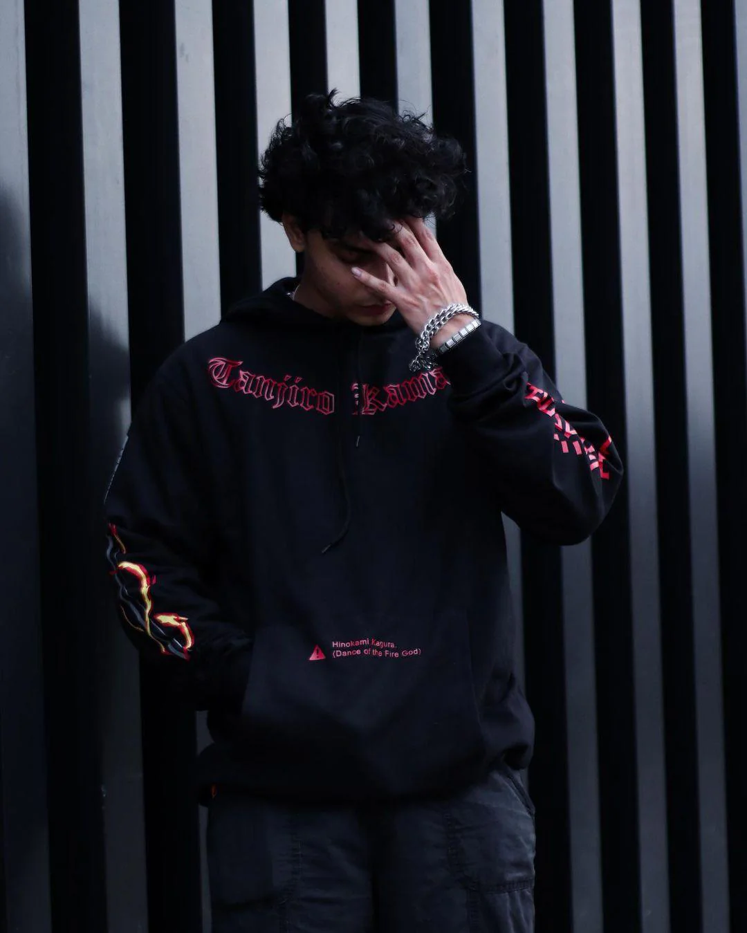 Tanjiro Demon Slayer / Regular Hoodie - Image 2