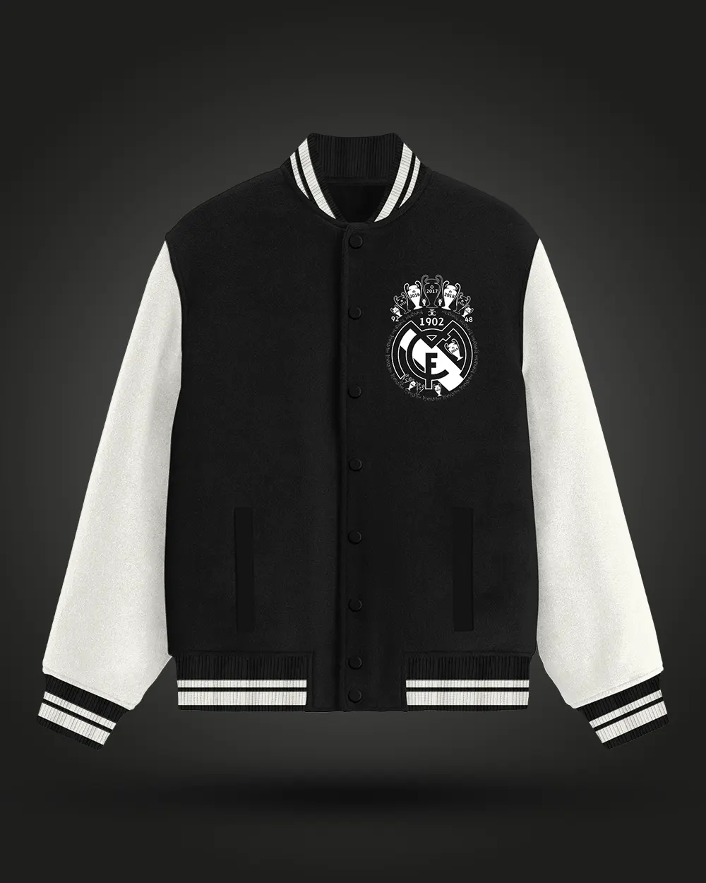 TCC Madrid 23/24 Varsity Jacket - Image 2