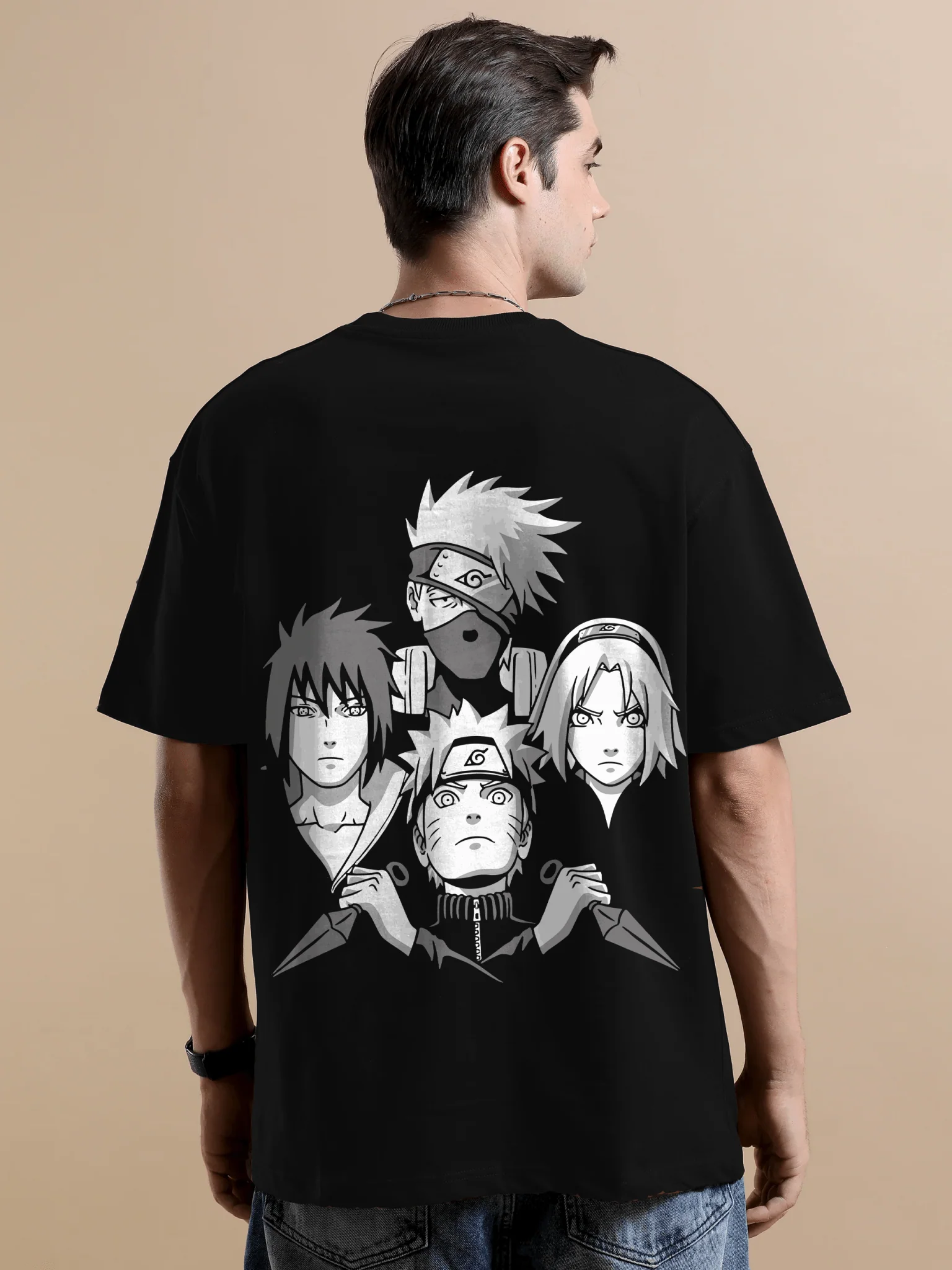 Team Seven Anime Oversize T-Shirt - Image 3