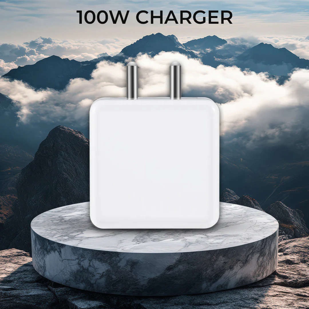 TecMarx 100W Mobile Charger | For All Android Devices | 100W SUPER VOOC Charging | Travel Companion - Image 7