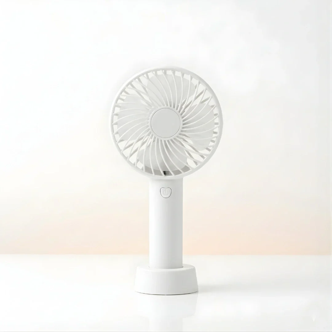 Tecmarx Breeze One Portable Handheld Fan | 3 Hour LED Indicator | Quiet Cooling - Image 13