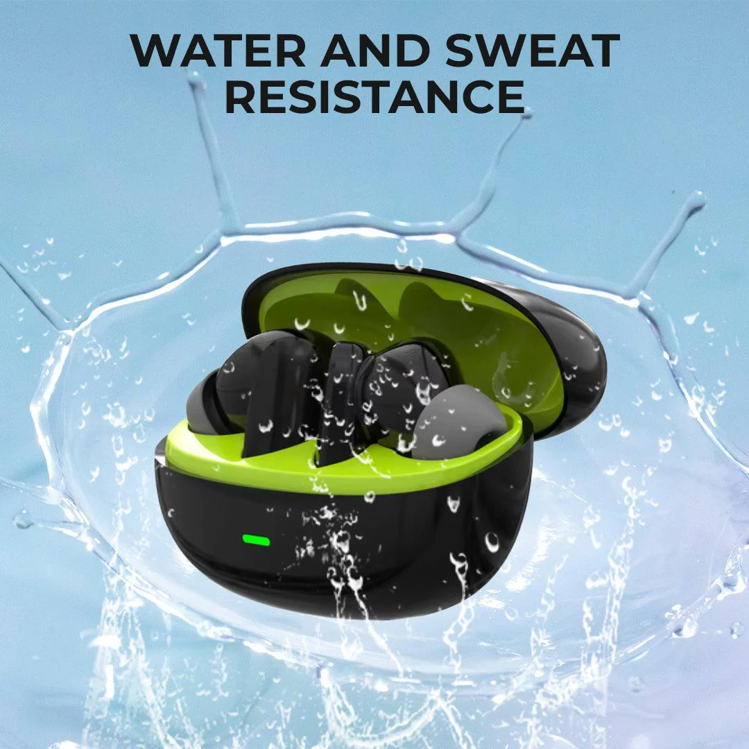 TecMarx Pluto Bluetooth Earbuds | 30 Hr Play Time | Ultra Light Weight  | IPX Water Resistant - Image 4