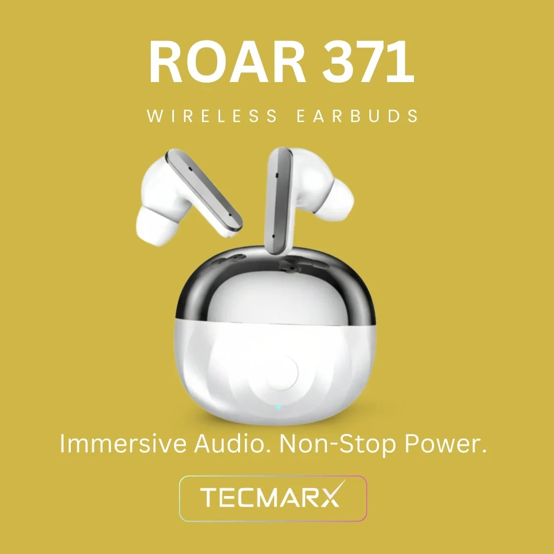 TecMarx Roar371 Bluetooth Earbuds | 50 Hr Playtime - Image 16