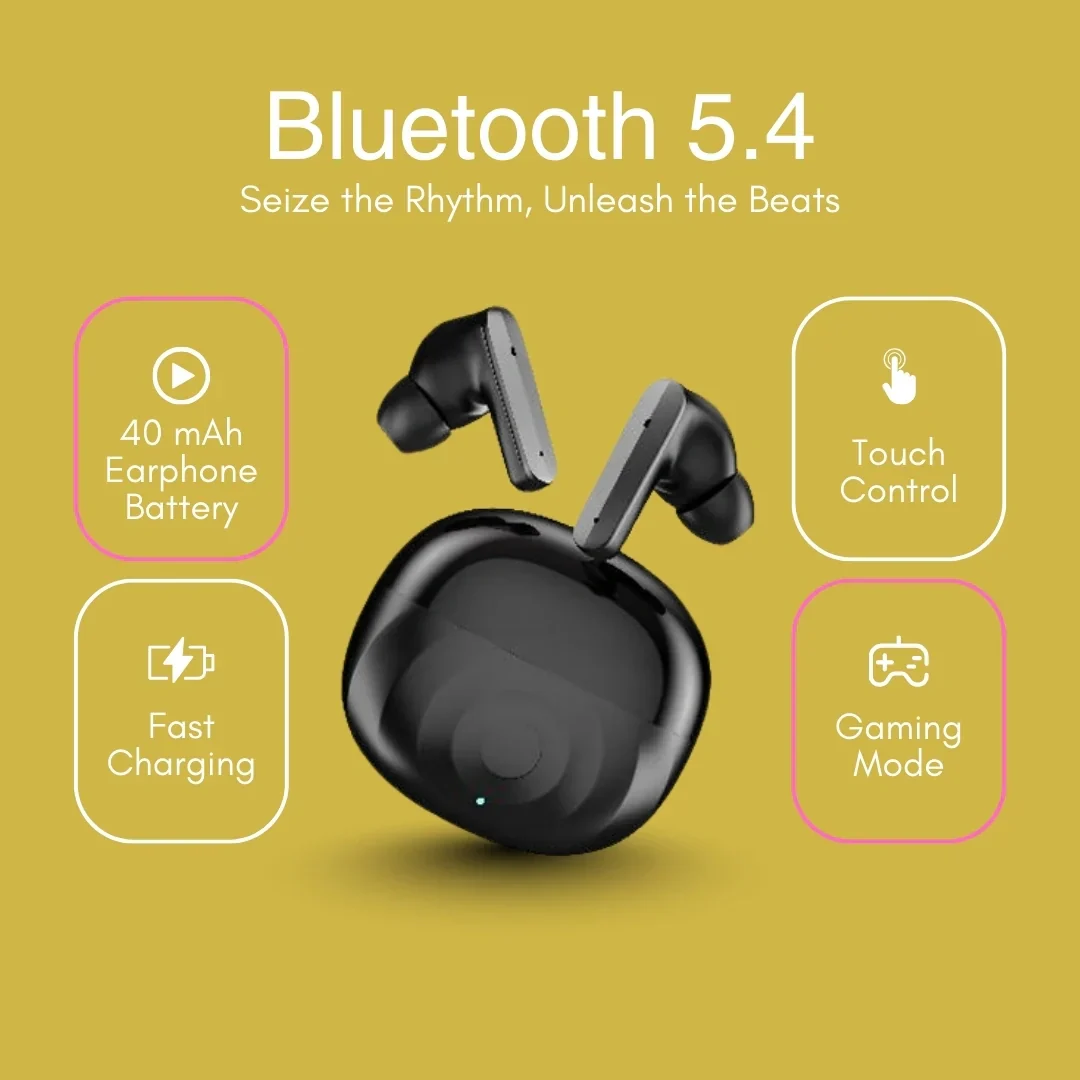 TecMarx Roar371 Bluetooth Earbuds | 50 Hr Playtime - Image 8
