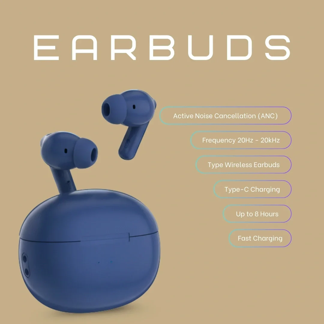 TecMarx Roar551 Bluetooth Earbuds | 50 Hr Playtime - Image 30