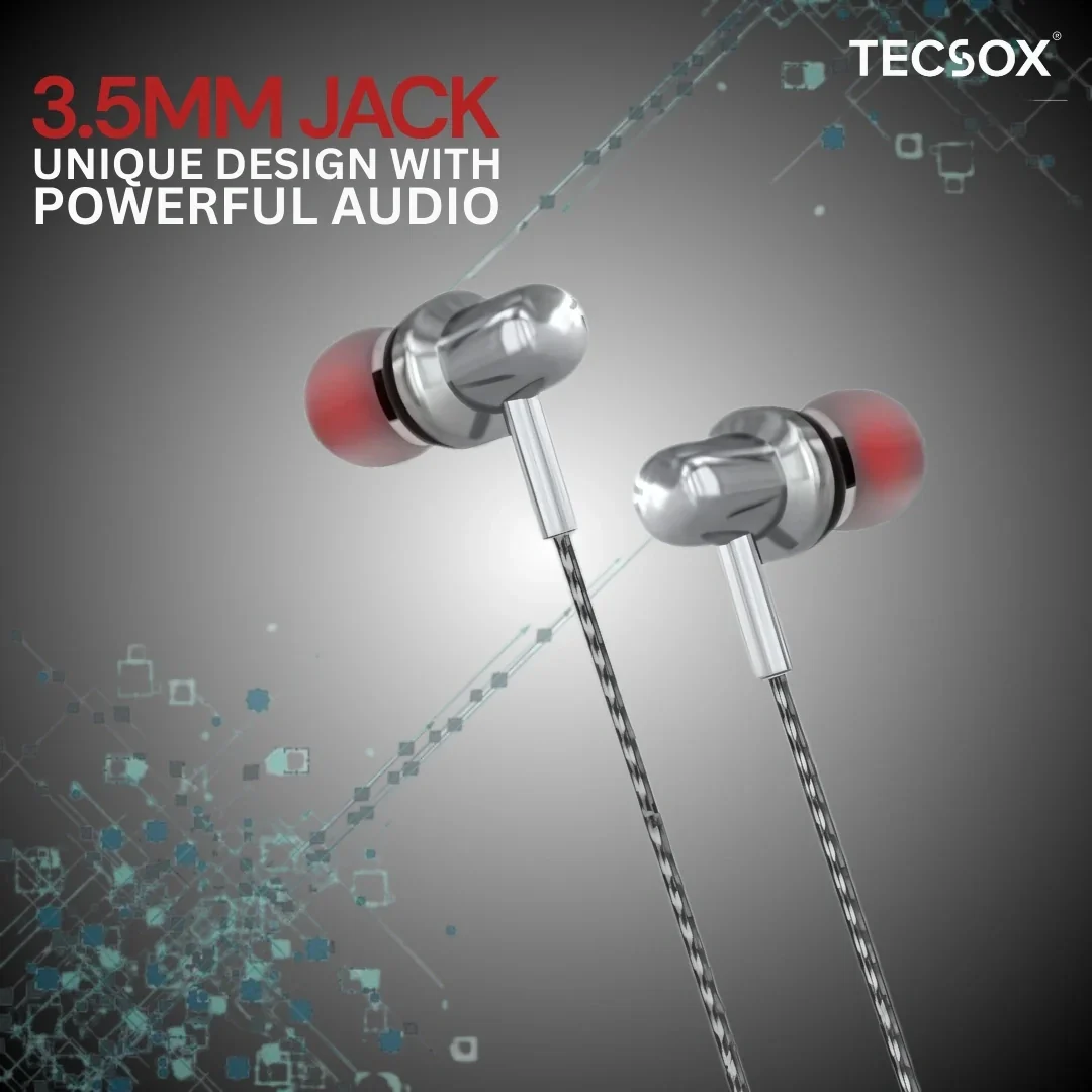 TecSox Bass Bud15 Earphones Online | Under Rs.299 - Image 3