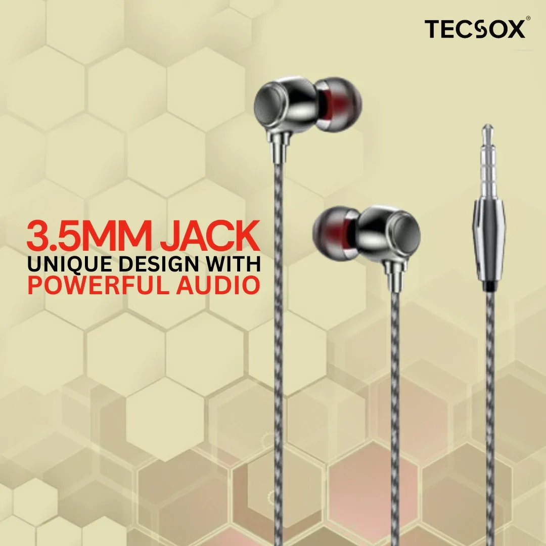 TecSox Bass Bud26 Earphones Online | Under Rs.299