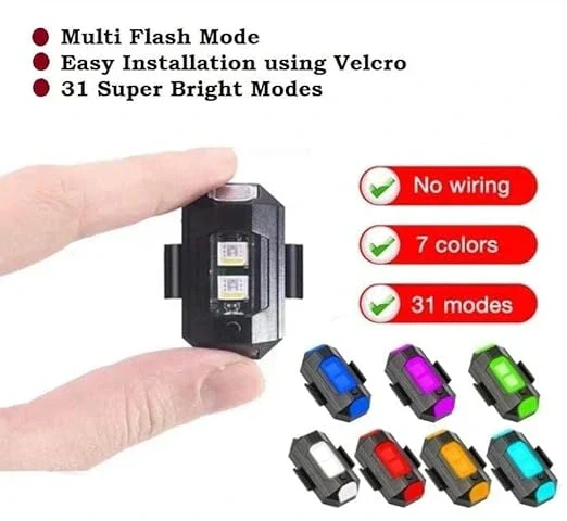 TecSox LED Emergency Strobe Light | USB Rechargeable - Image 5