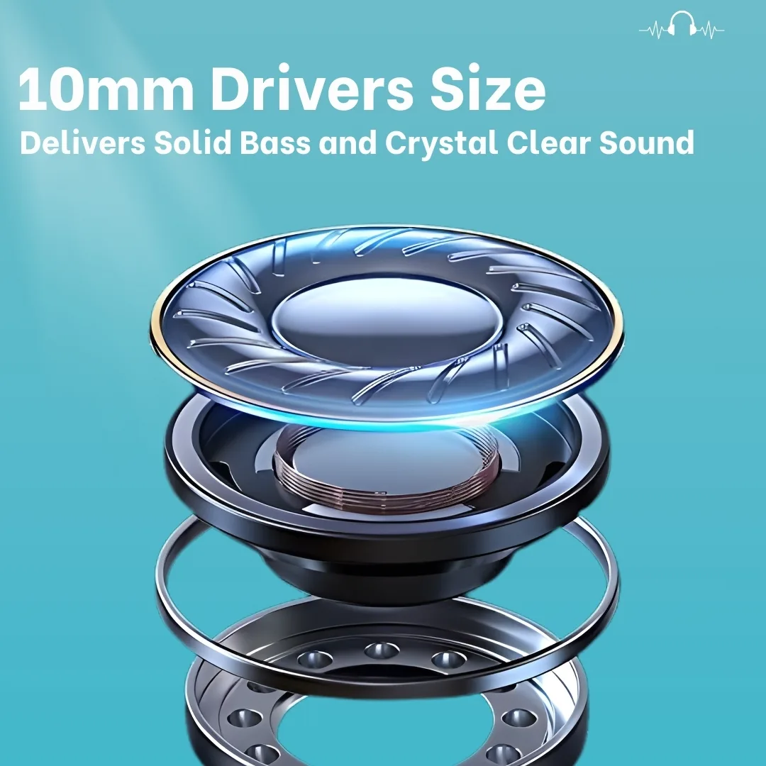 TecSox Neo231 Wireless Earbud With Deep Bass & Comfortable Fit | IPX Water Resistant - Image 7
