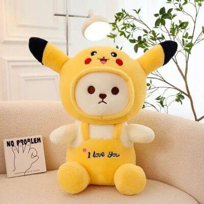 Teddy Bear with Cap - 'I Love You' Plush Toy for Kids - Image 5