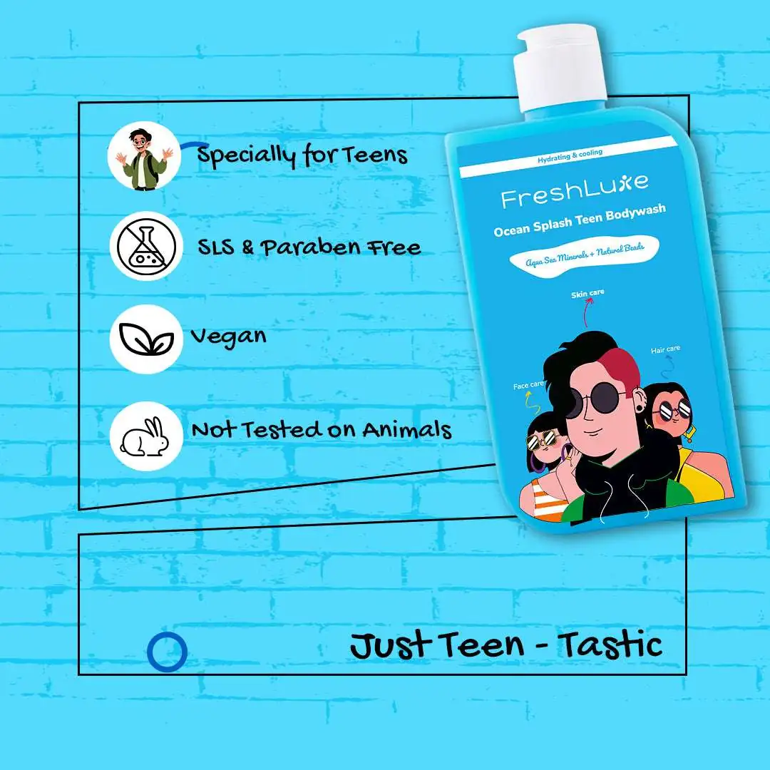 Teen Combo – Root Boost Shampoo & Ocean Splash Shower Gel - Image 7