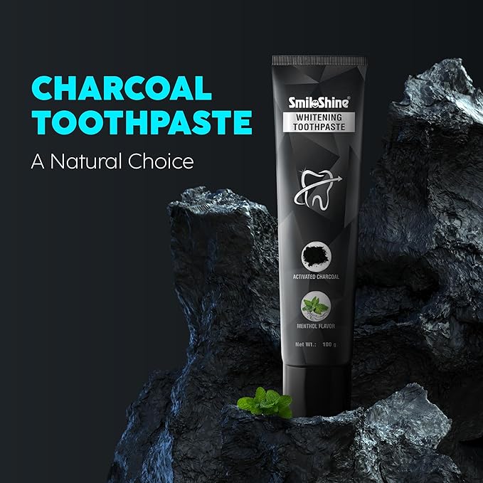 Teeth Whitening Toothpaste with Activated Charcoal - Image 2