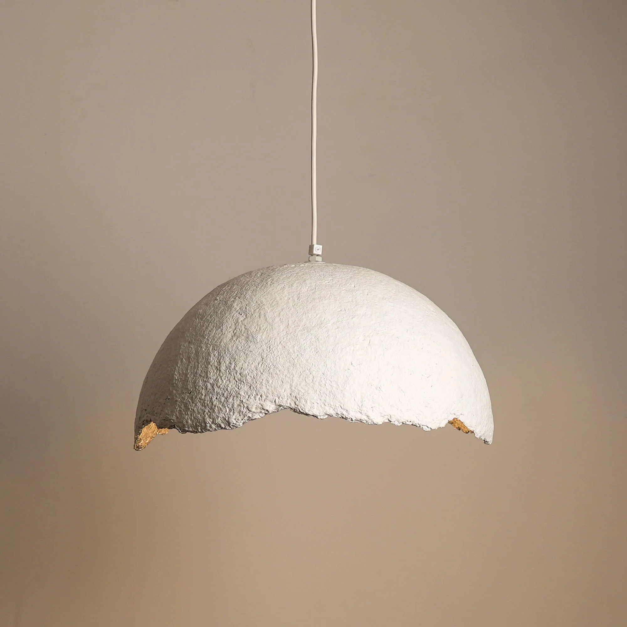Terra Mache Pendant Lamp - Image 3
