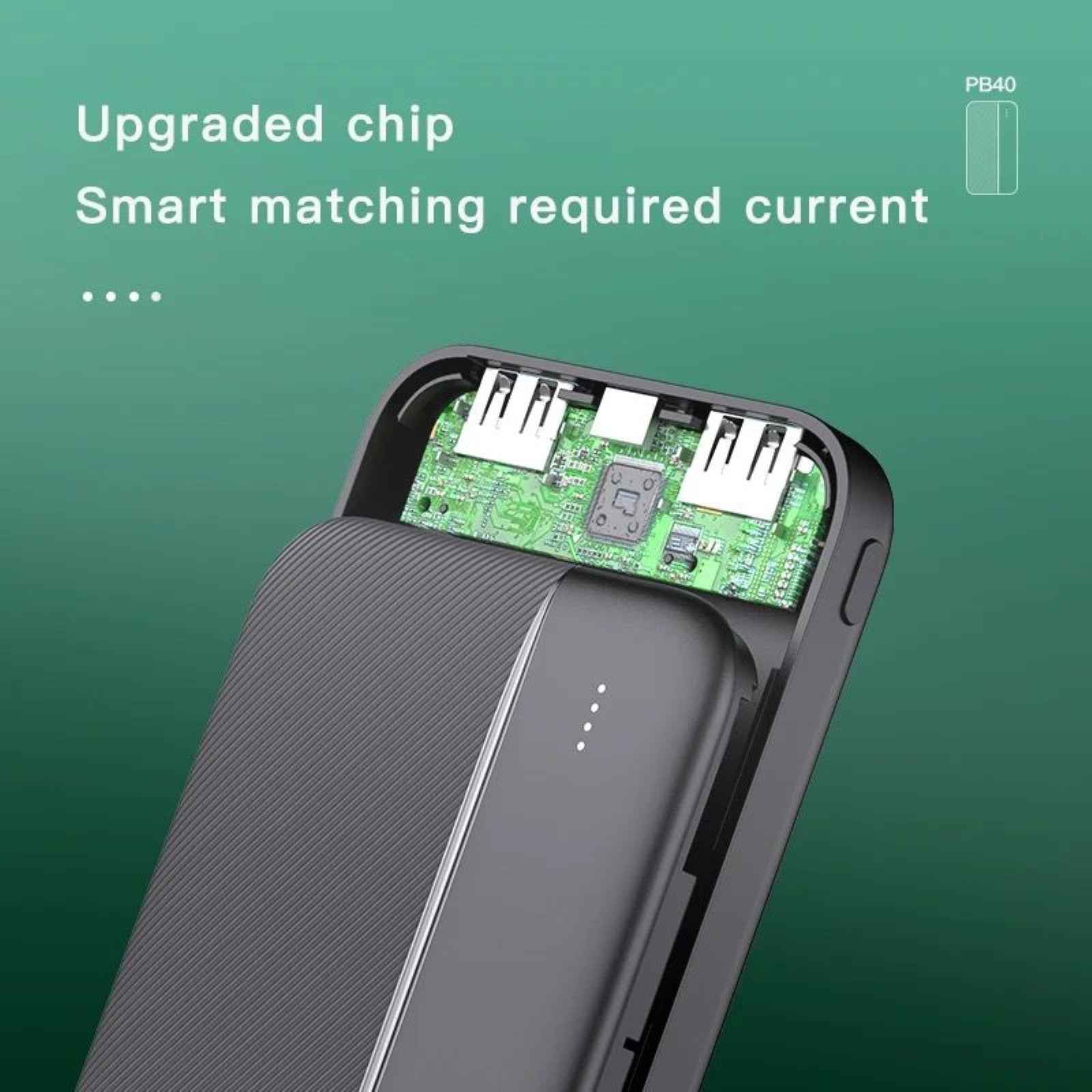 TexoVera 10000 mAh Pocket Size Power Bank, Fast Charging 22.5W, Black Lithium-Polymer (Q7-Q6) - Image 6