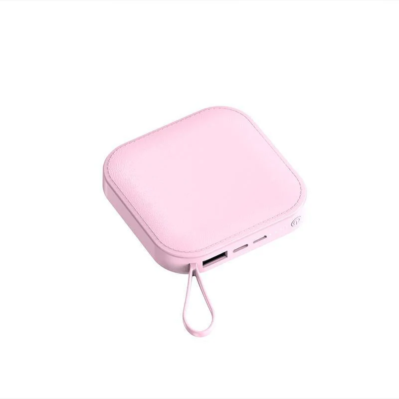 TexoVera 10000 mAh Power Bank 18W with Lithium ion Battery Pink (MINI-POWER-BANK) (6 Months Brand Warranty) - Image 3