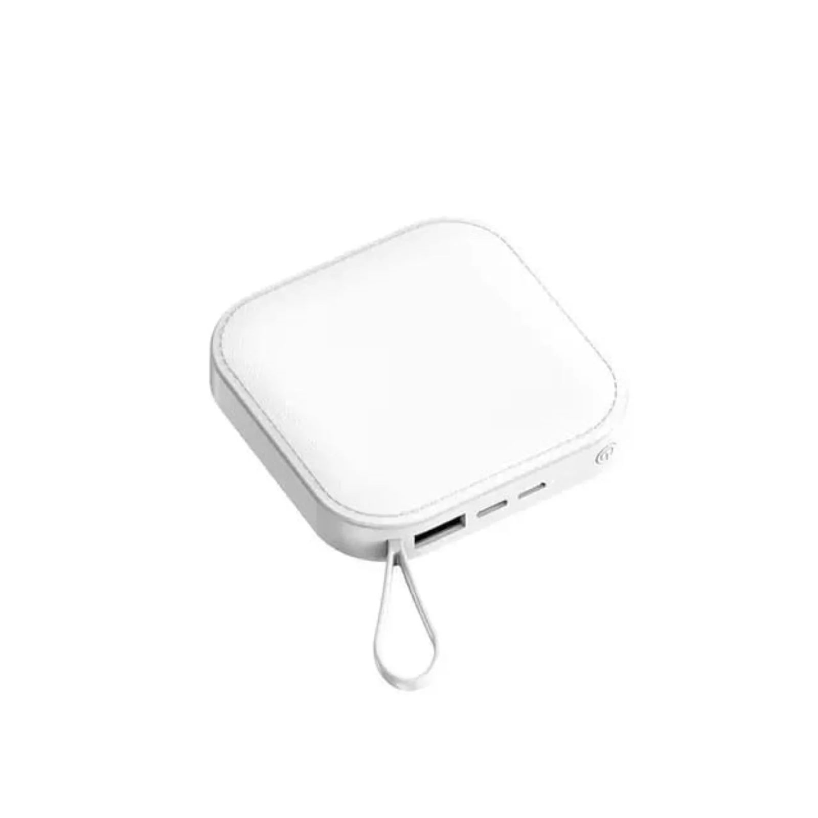 TexoVera 10000 mAh Power Bank 18W with Lithium ion Battery White (MINI-POWER-BANK) (6 Months Brand Warranty) - Image 3